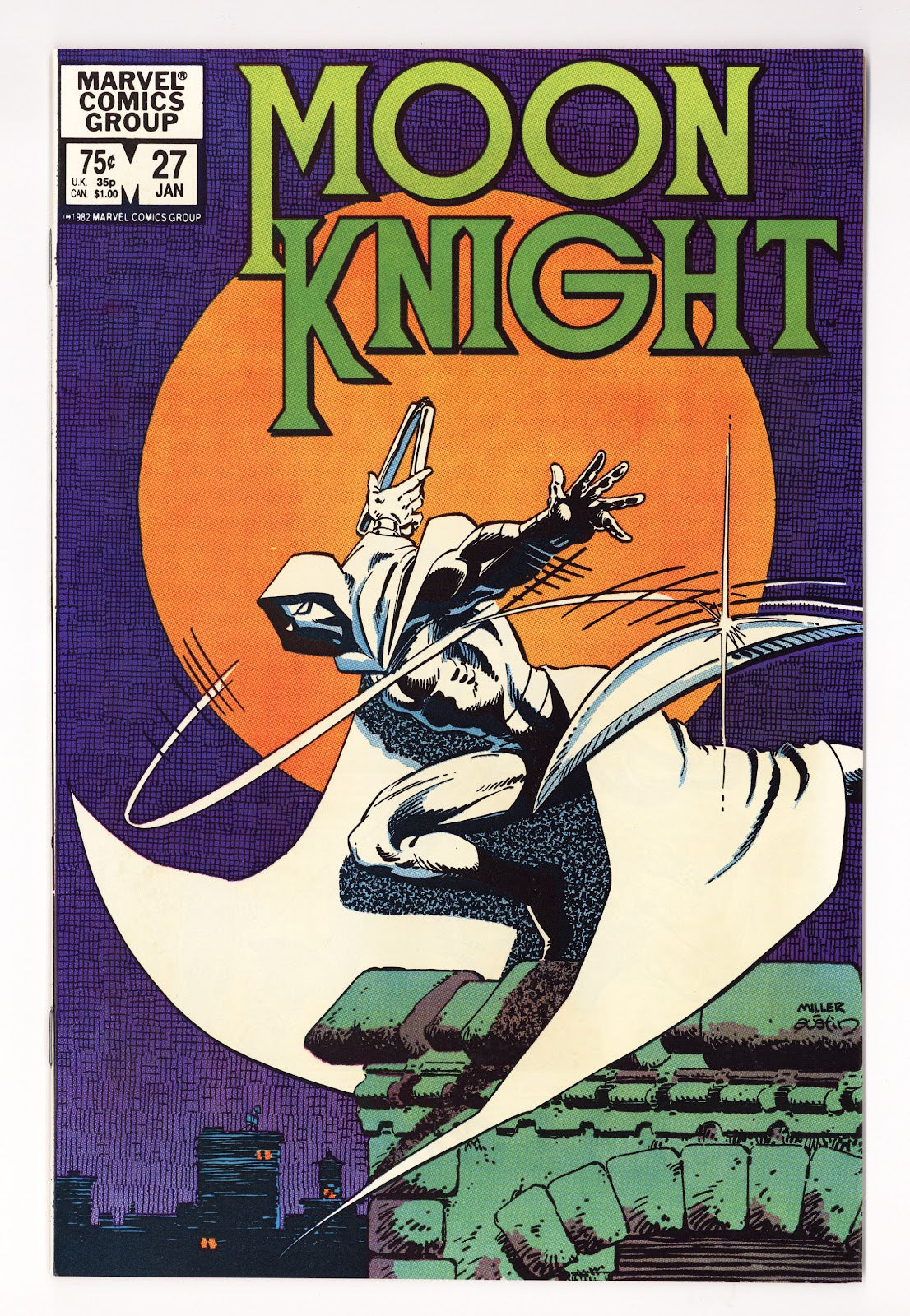 Moon Knight Vol 1 27 NM- (9.2) (1983) 