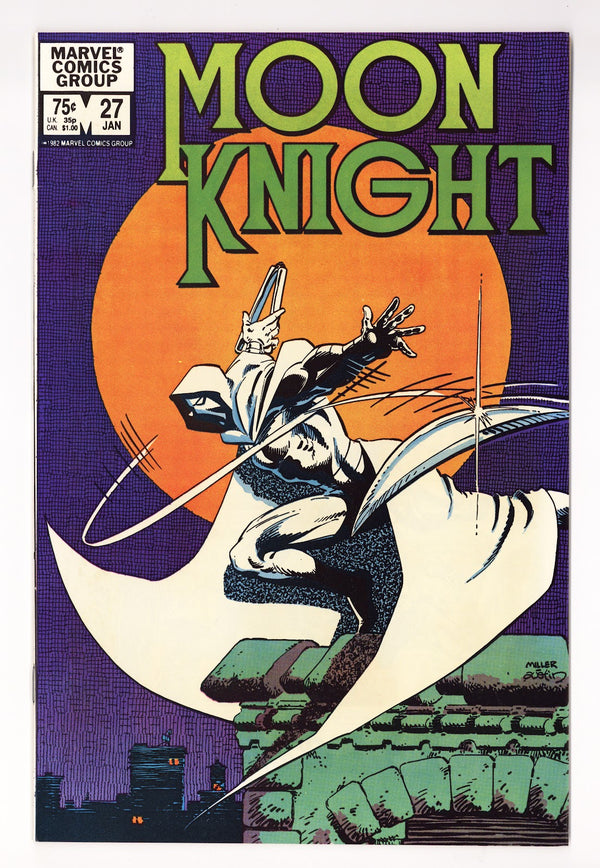 Moon Knight Vol 1 27 NM- (9.2) (1983)