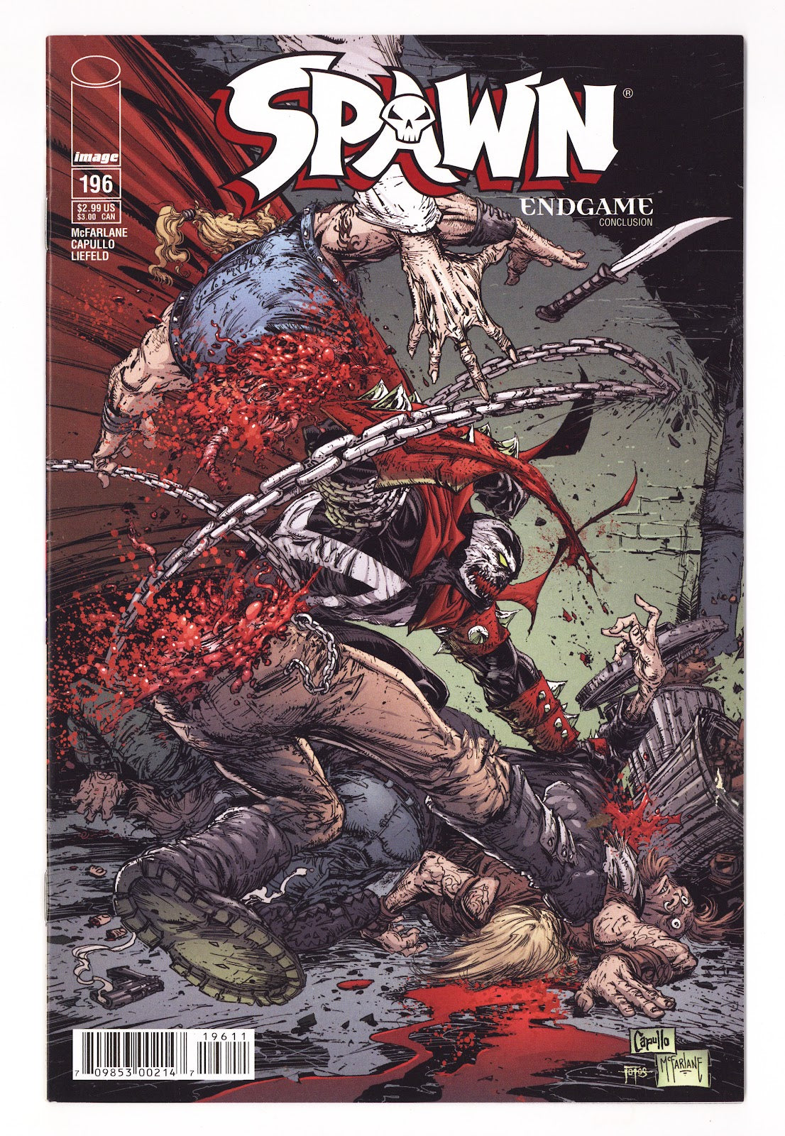 Spawn 196 VF- (7.5) (2010) 