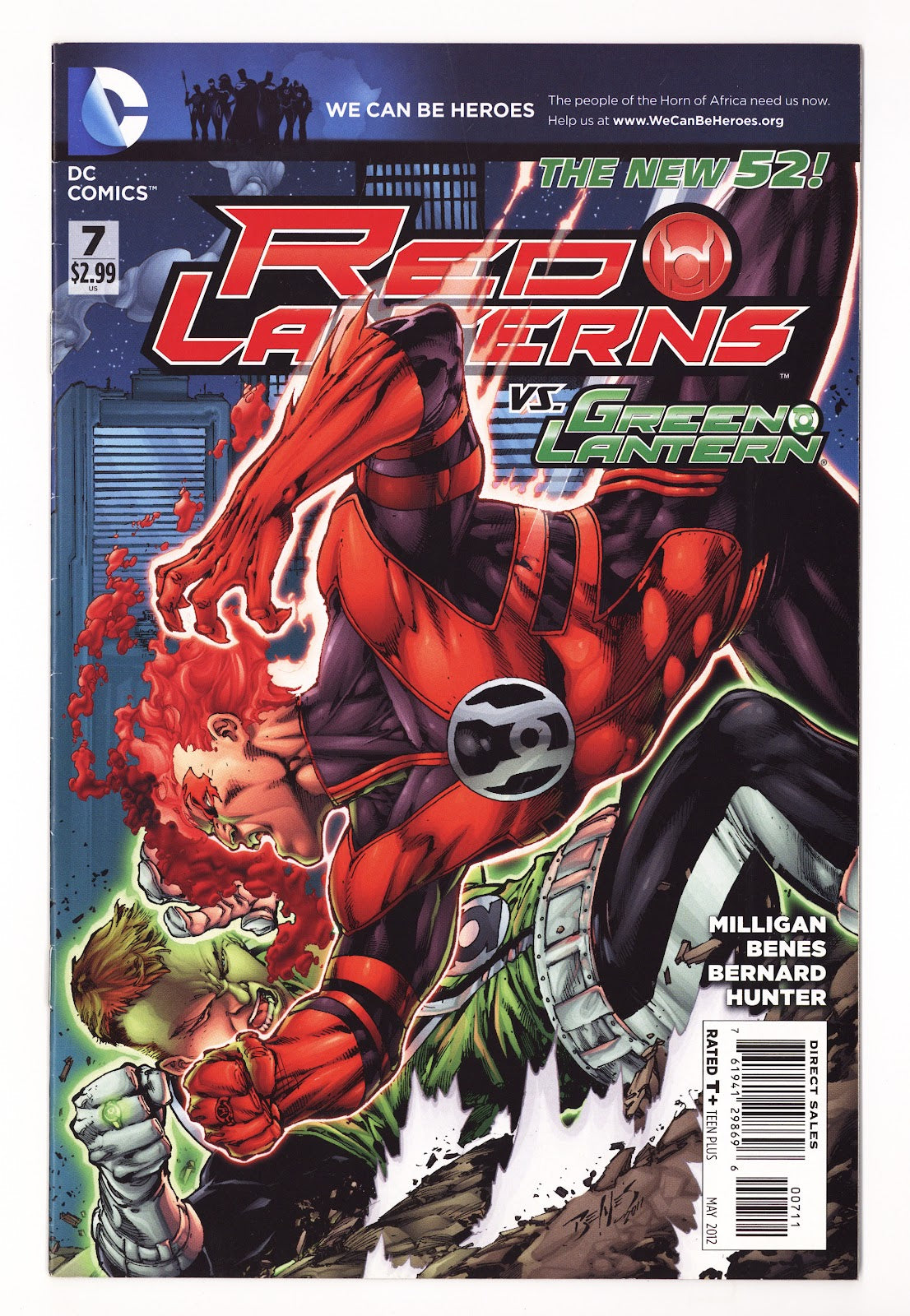 Red Lanterns 7 High Grade (2012) 