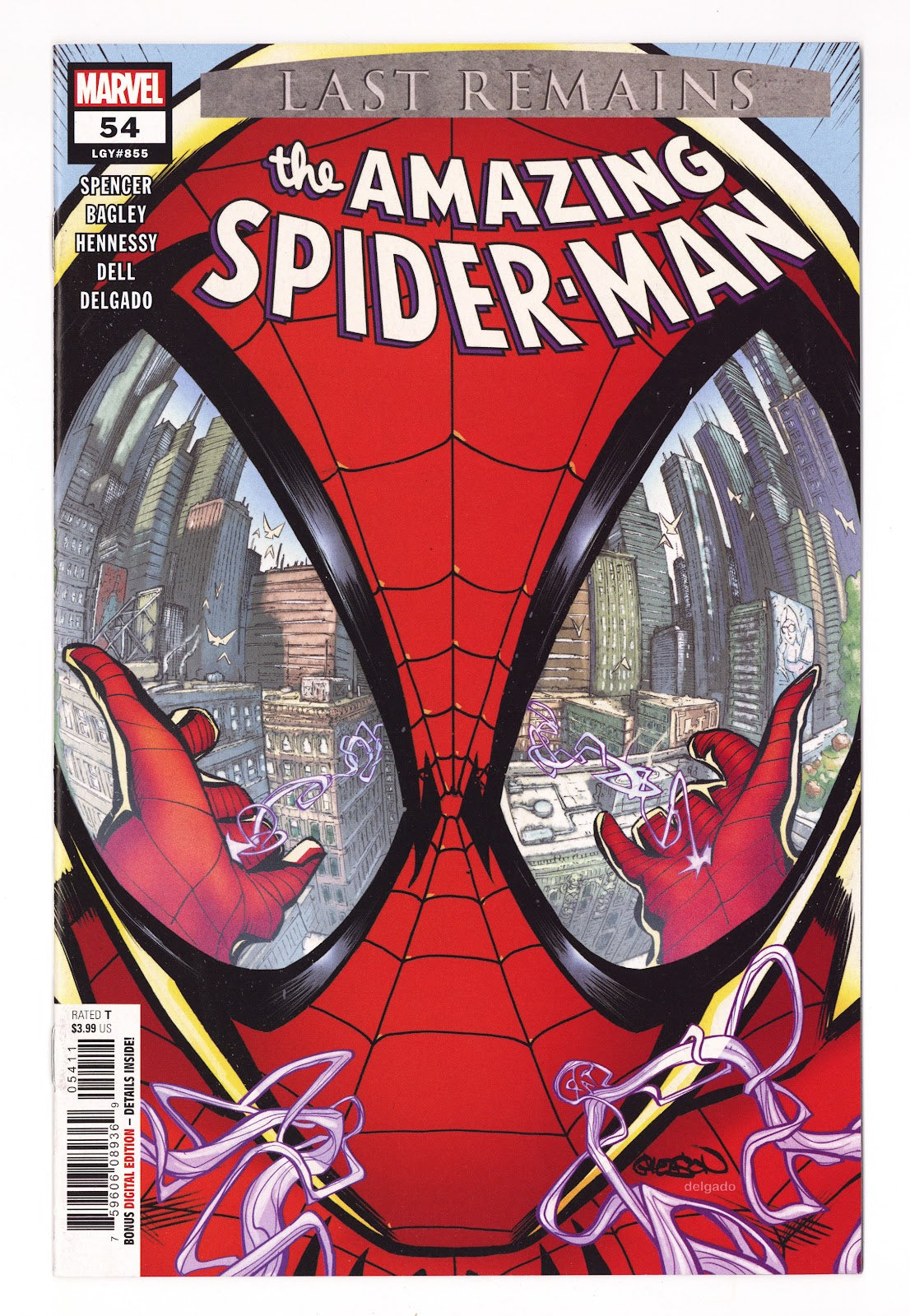 Amazing Spider-Man Vol 5 54 (855) High Grade (2021) 