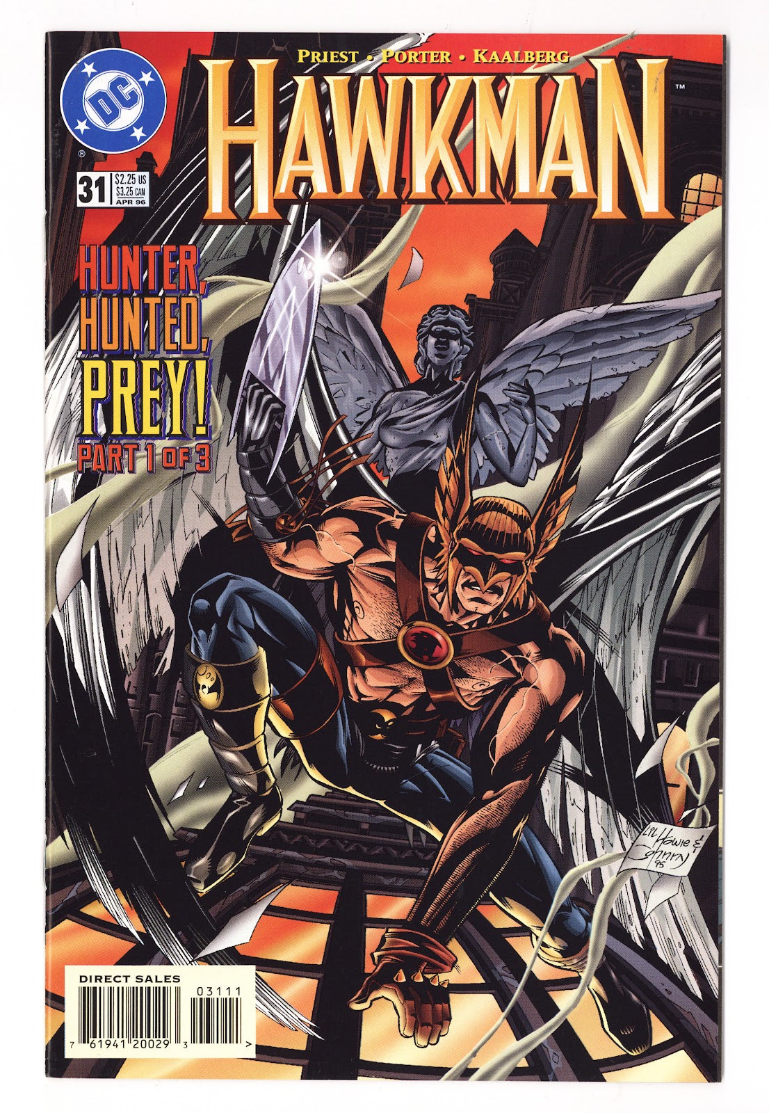 Hawkman Vol 3 31  High Grade   (1996)     