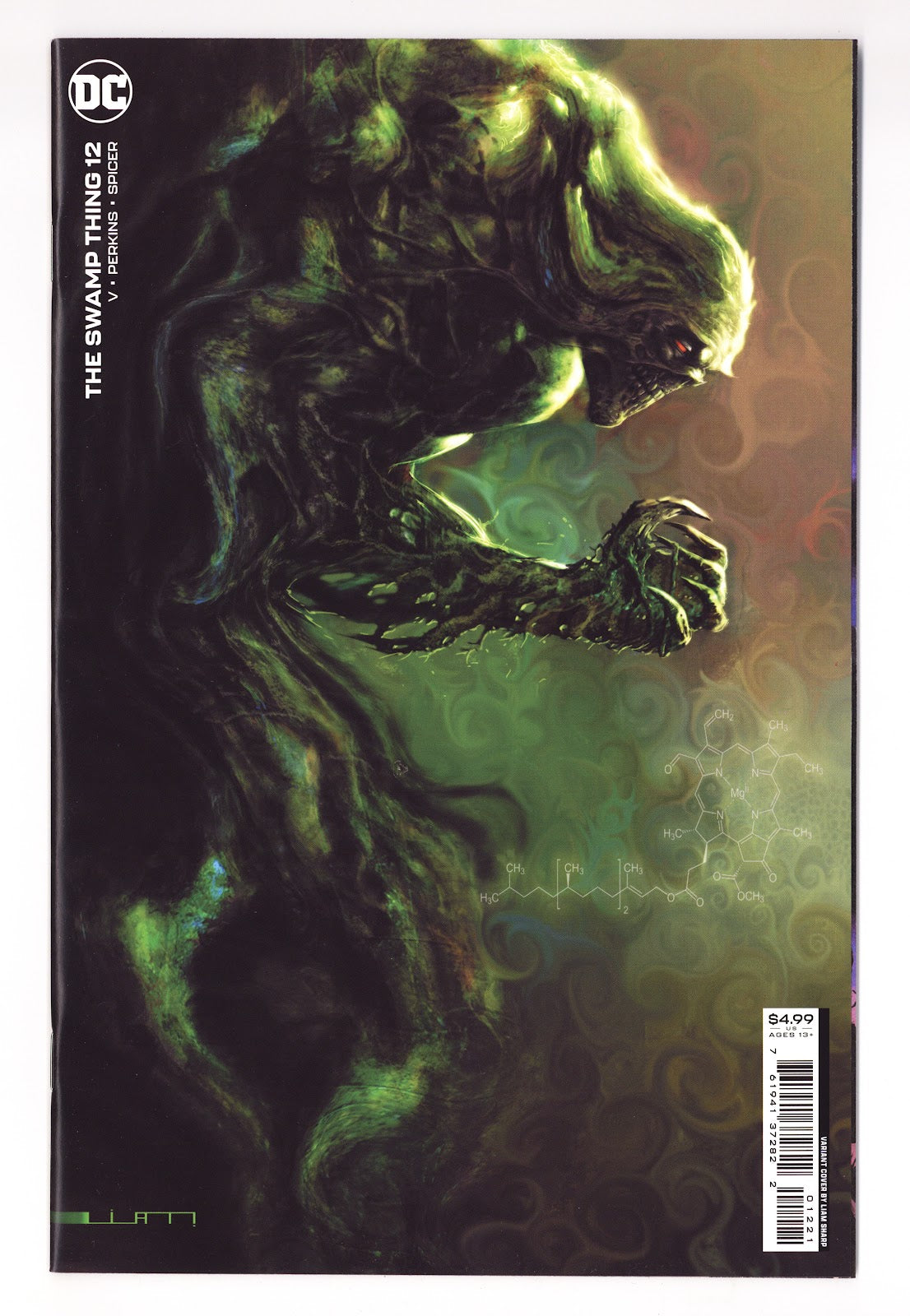 The Swamp Thing Vol 1 12 High Grade (2022) Sharp Variant 