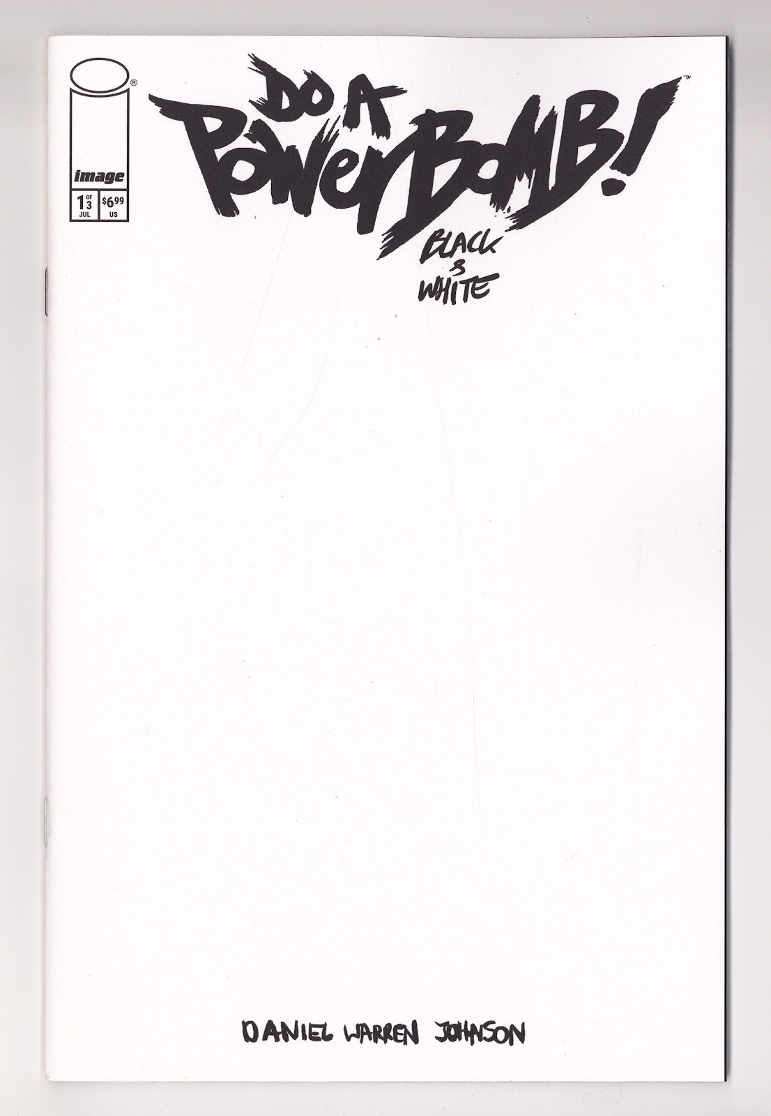 Do A Powerbomb Black And White  1   Blank Variant   (2026)