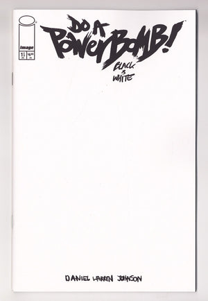 Do A Powerbomb Black And White  1   Blank Variant   (2026)