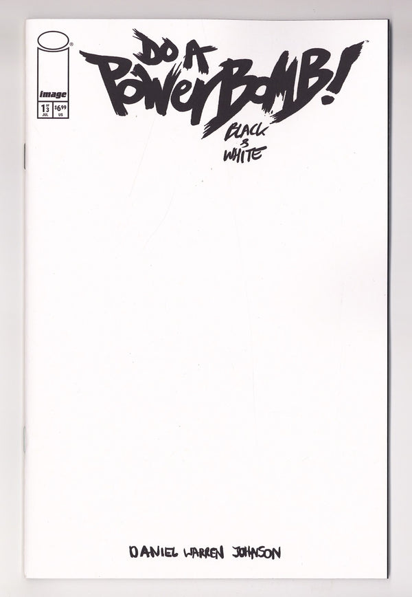 Do A Powerbomb Black And White  1   Blank Variant   (2026)