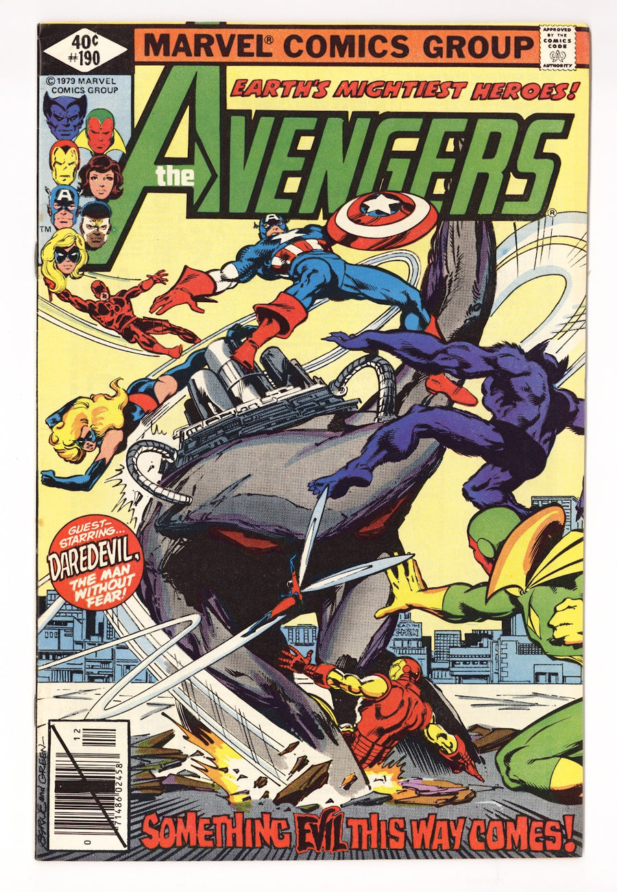 The Avengers Vol 1 190  Mid Grade   (1979)     