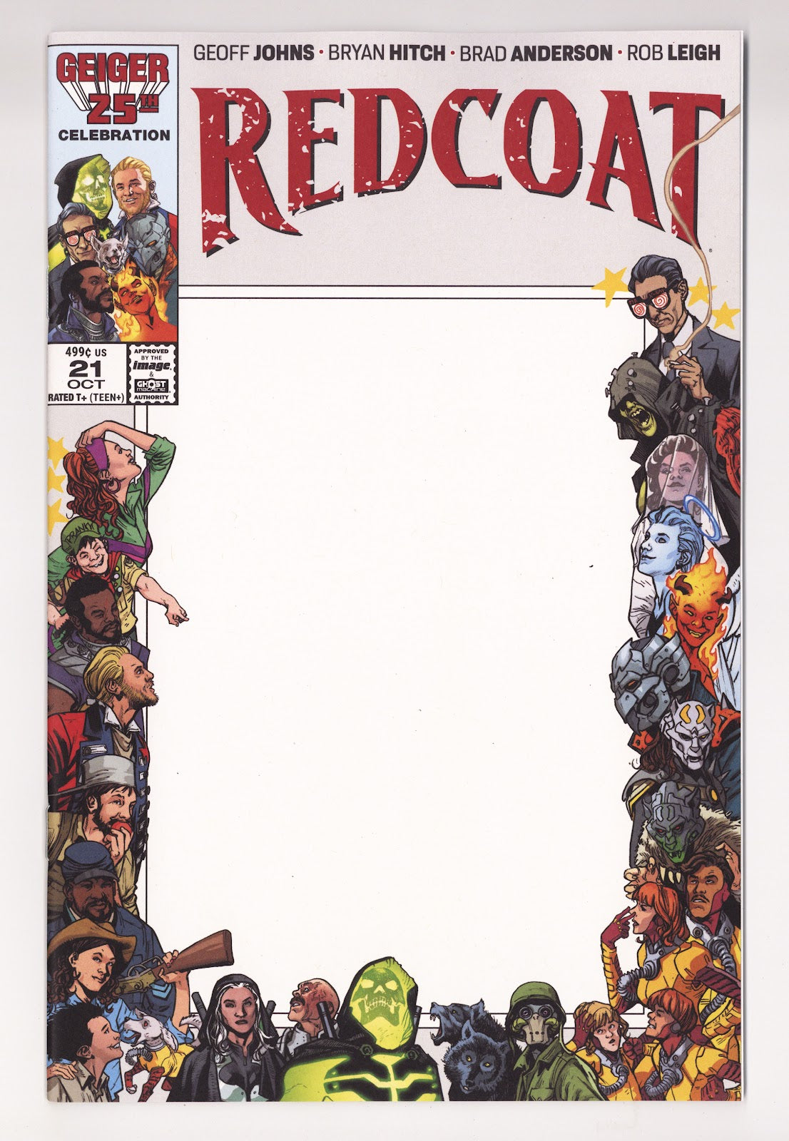 Redcoat #21 (2026) Sketch Blank Variant