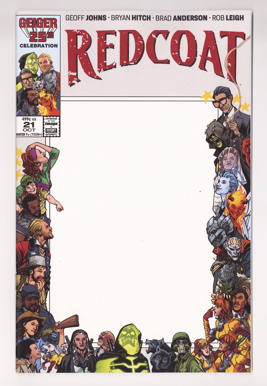 Redcoat #21 (2026) Sketch Blank Variant