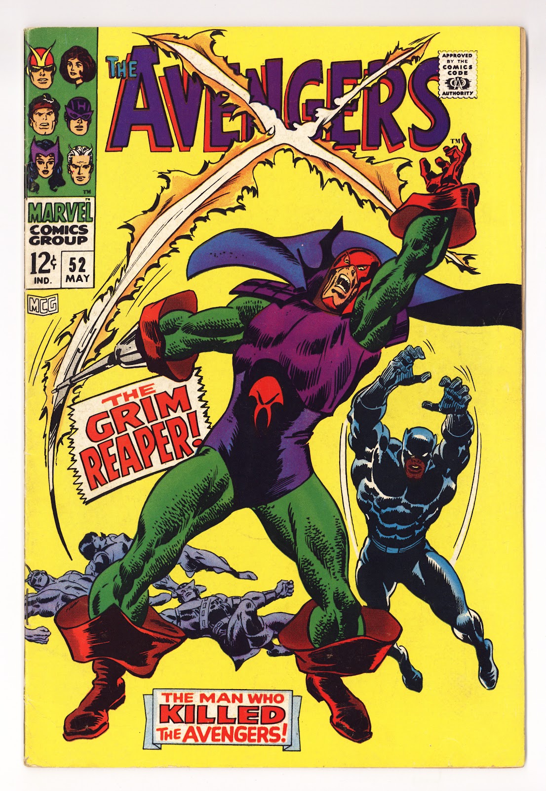 The Avengers Vol 1 52 FN- (5.5) (1968) 