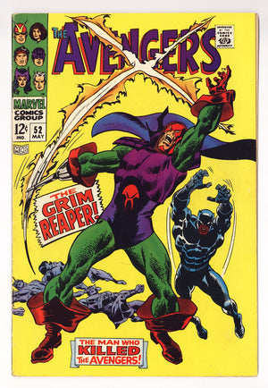 The Avengers Vol 1 52 FN- (5.5) (1968)