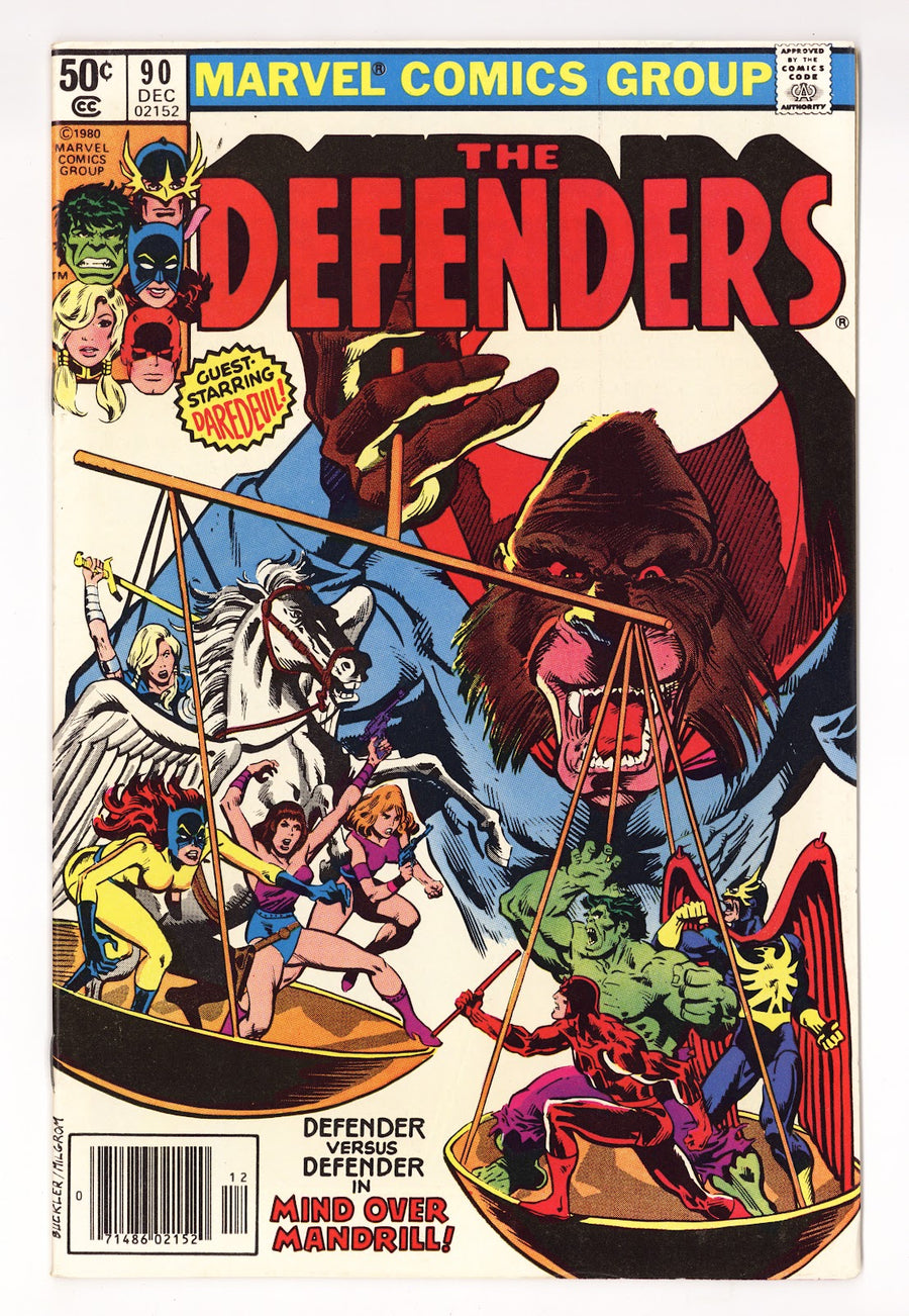 The Defenders Vol 1 90  Mid Grade   (1980)   Newsstand