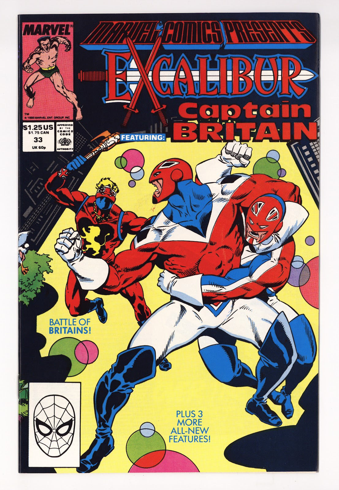 Marvel Comics Presents Vol 1 33 High Grade (1989) 