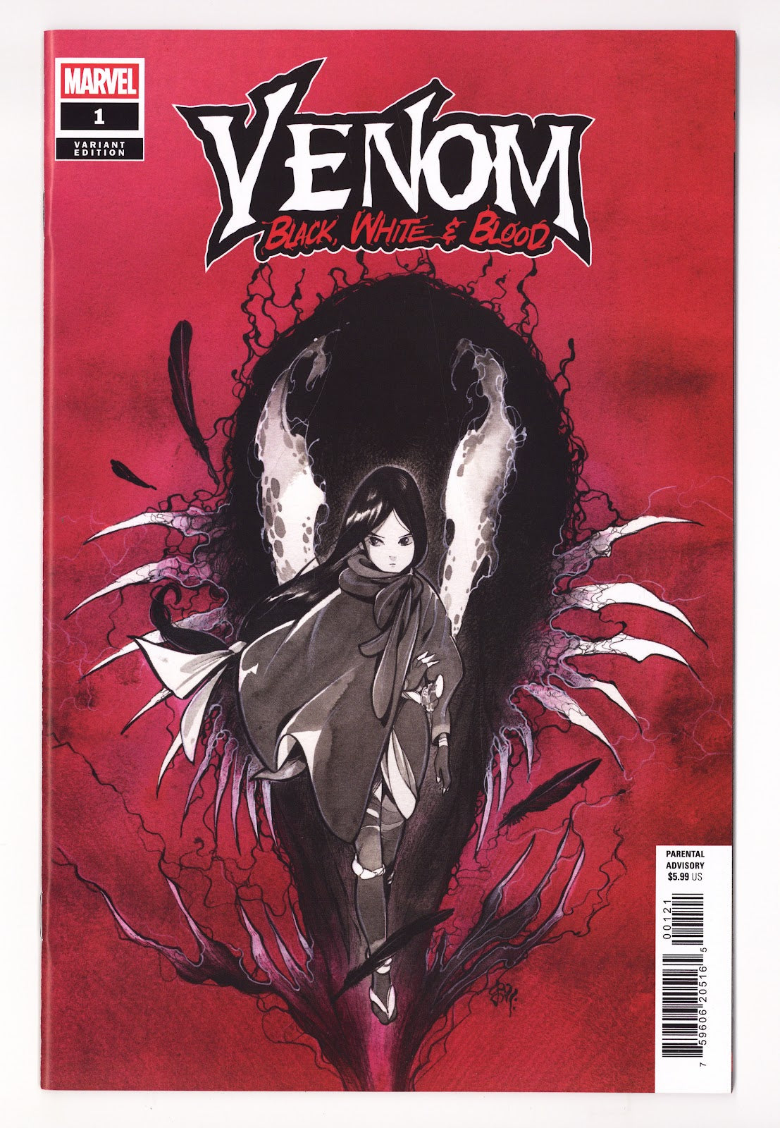 Venom: Black, White & Blood   1  High Grade   (2025) Momoko   Variant  