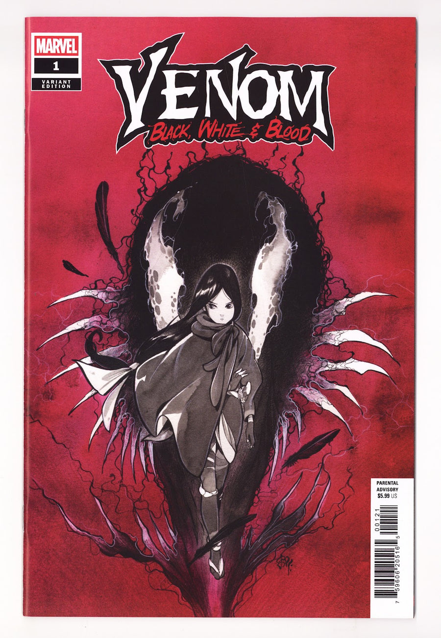 Venom: Black, White & Blood   1  High Grade   (2025) Momoko   Variant  
