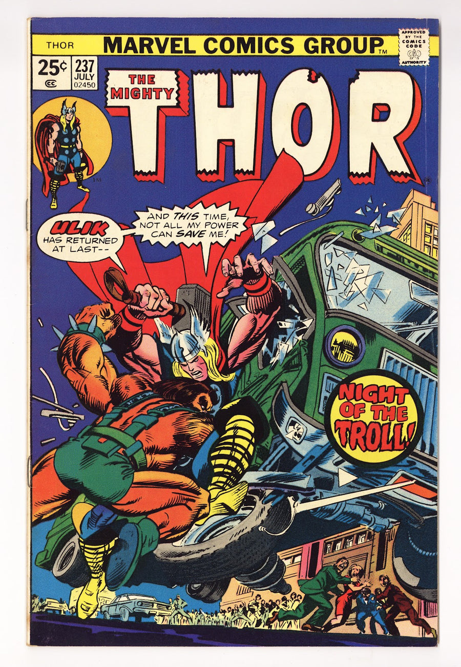 Thor Vol 1 237  Mid Grade   (1975)     