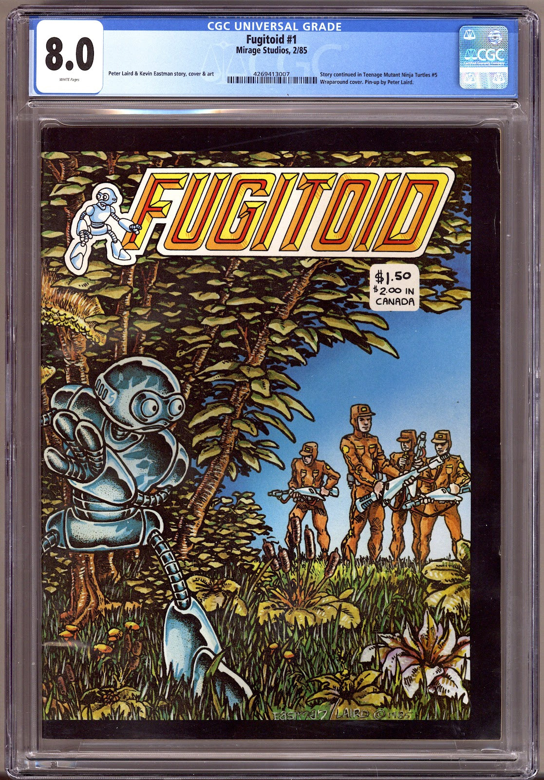 Fugitoid   1 CGC 8.0 (VF)   (1985)