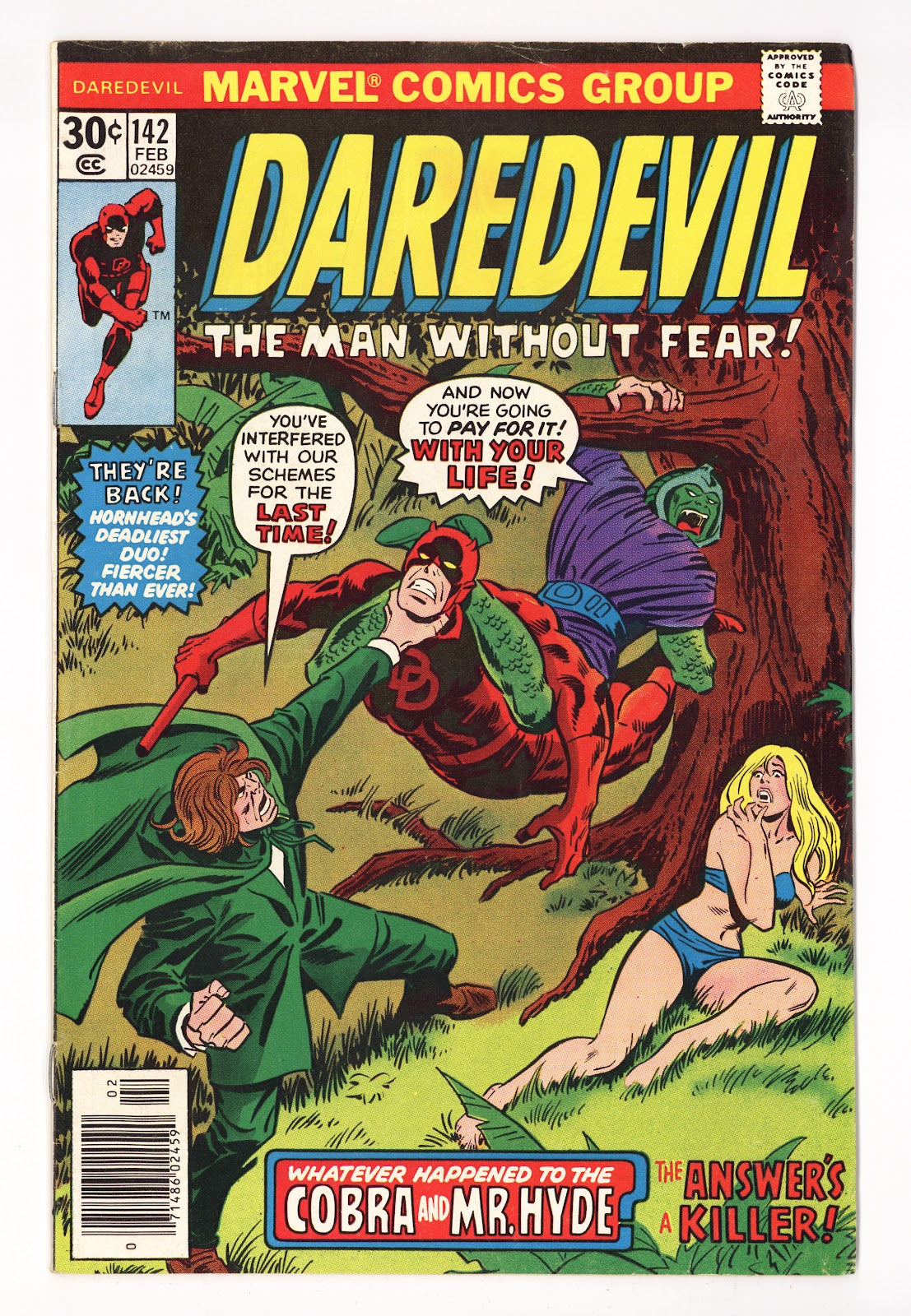 Daredevil Vol 1 142  Mid Grade   (1977)     