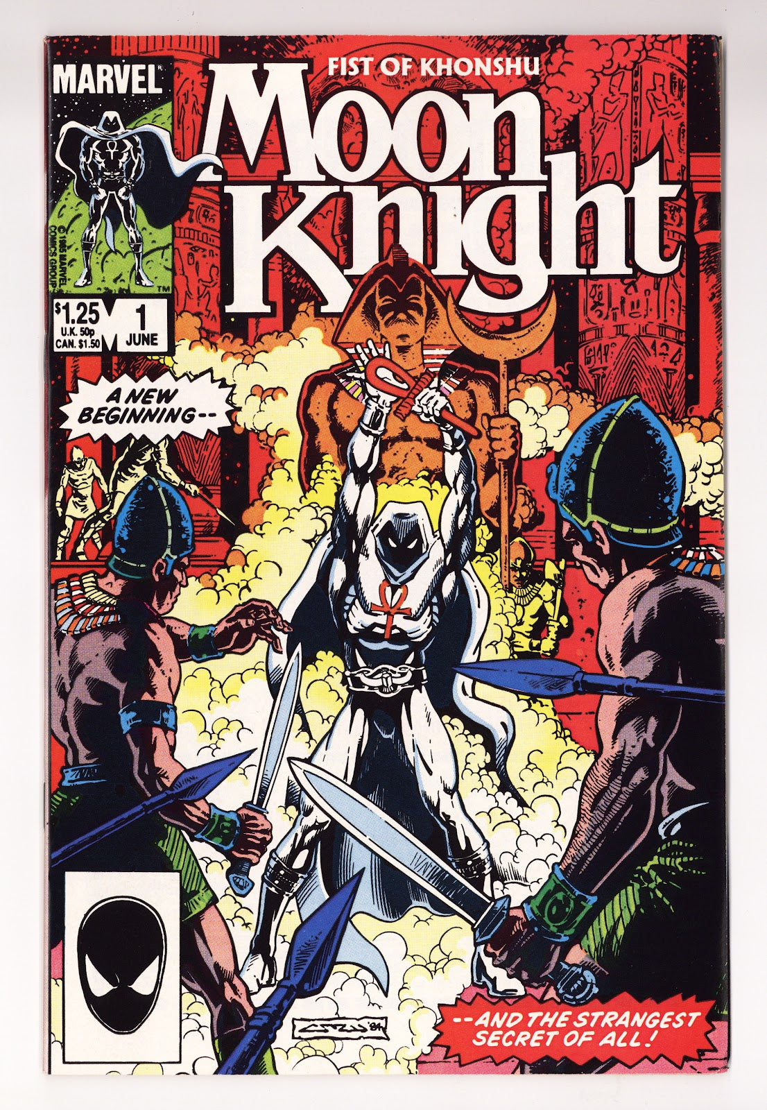 Moon Knight Vol 2 1 High Grade (1985) 