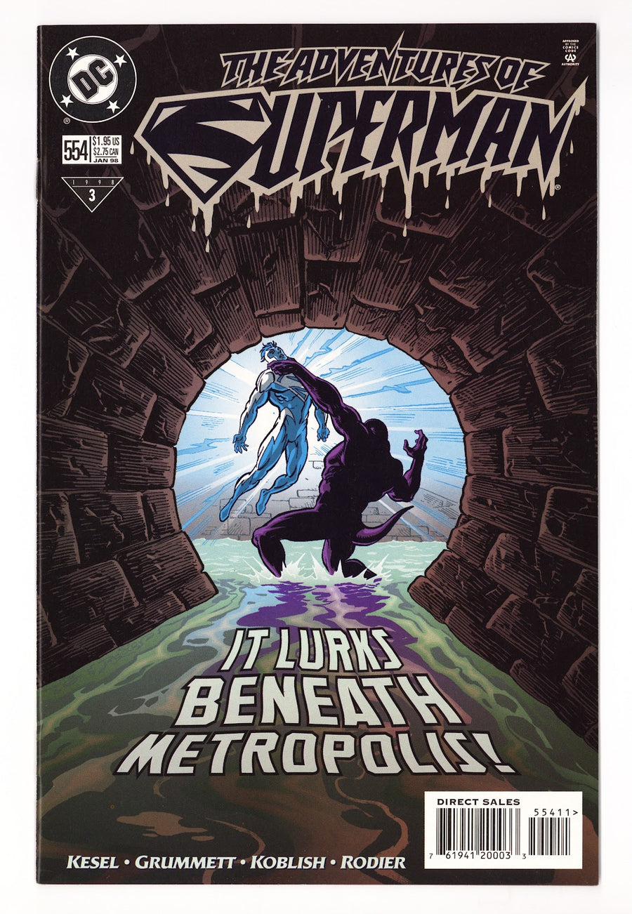 Adventures of Superman Vol 1 554  High Grade   (1998)     