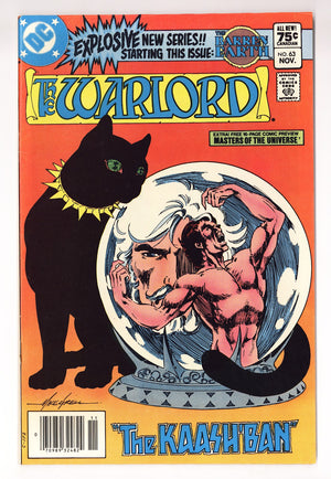 Warlord Vol 1 63  Low Grade   (1982)   Canadian Price Variant