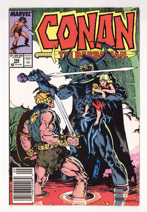 Conan the Barbarian Vol 1 198  Mid Grade   (1987)   Newsstand