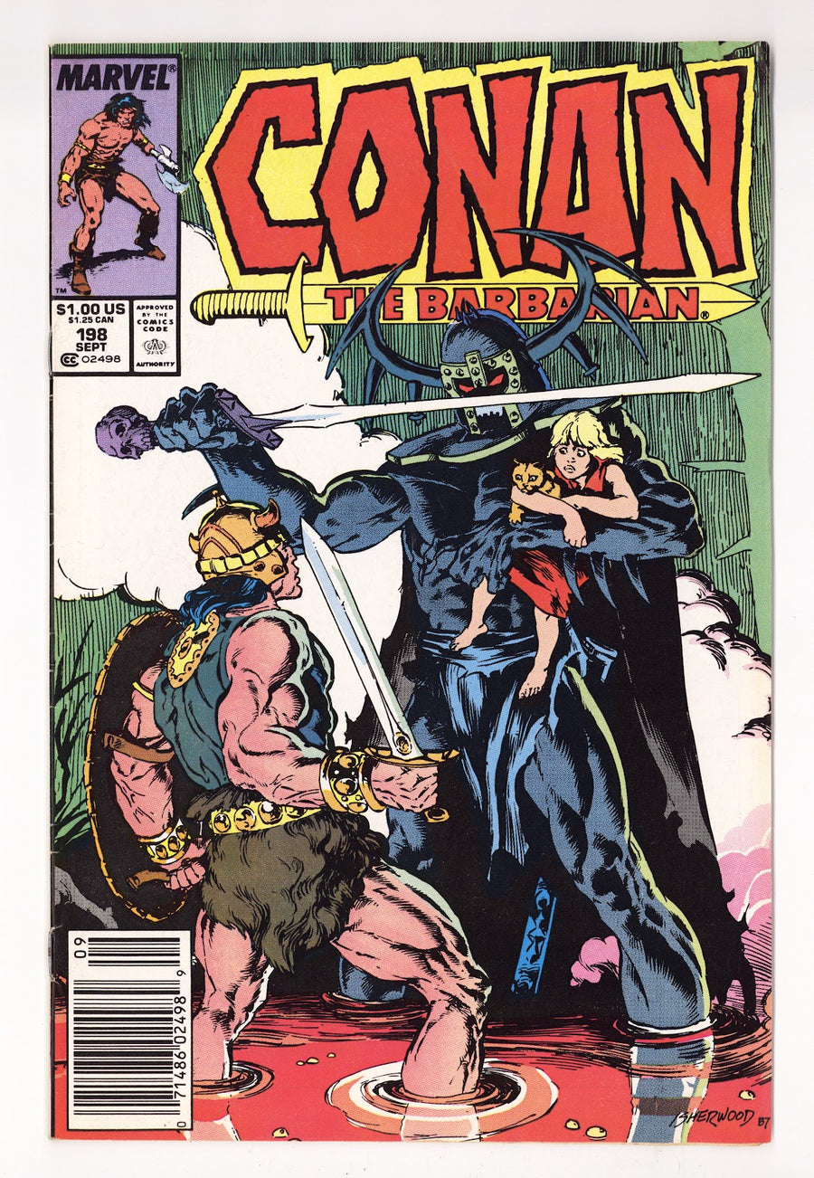Conan the Barbarian Vol 1 198  Mid Grade   (1987)   Newsstand