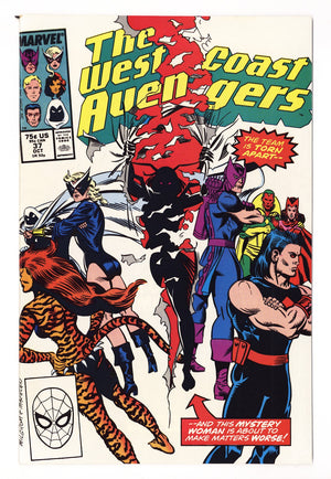 West Coast Avengers Vol 2 37  High Grade   (1988)   Direct