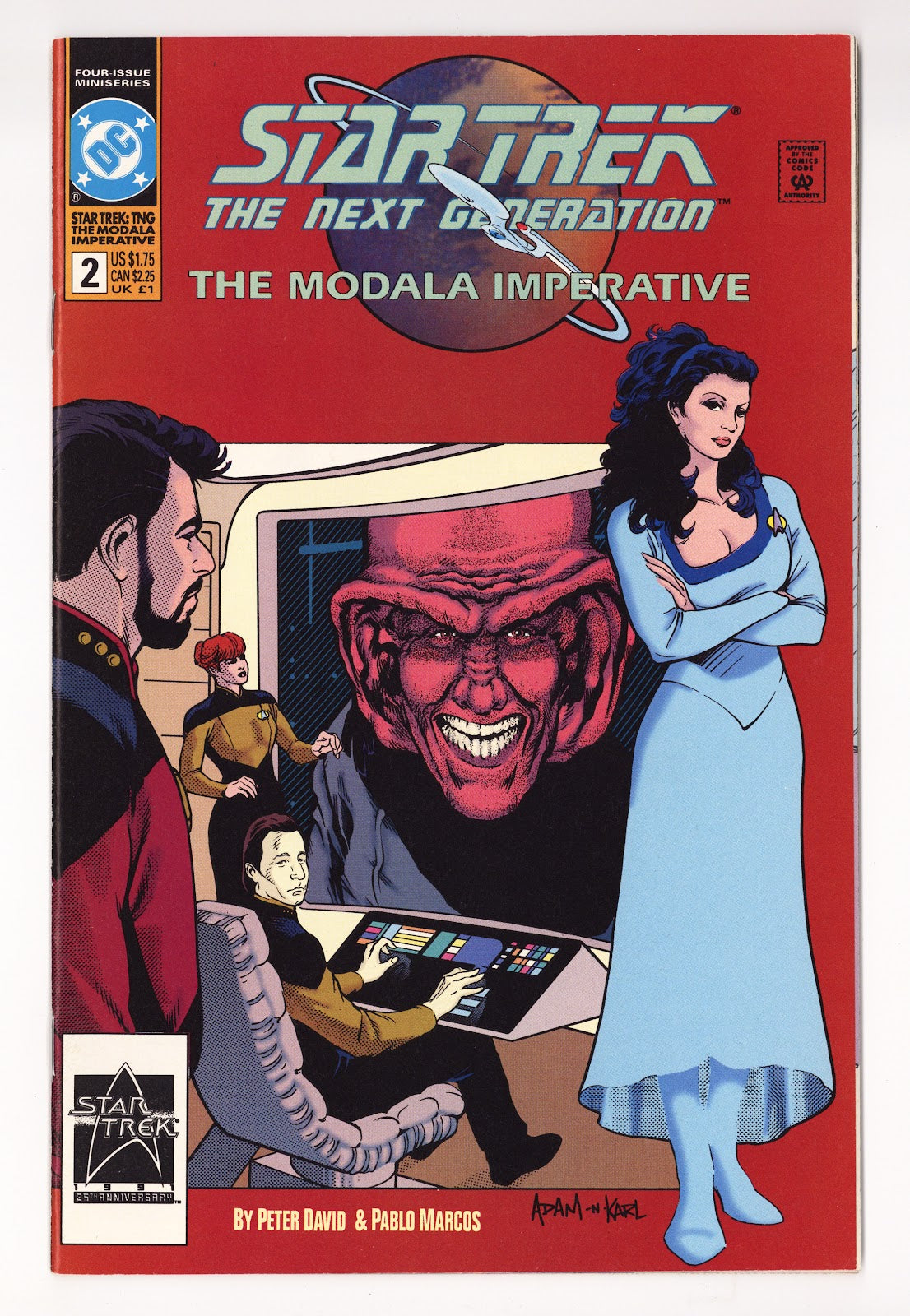 Star Trek: The Next Generation - The Modala Imperative   2  High Grade   (1991)