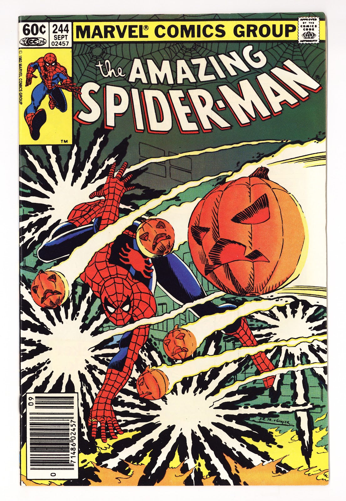 The Amazing Spider-Man Vol 1 244  VF+ (8.5)   (1983)   Newsstand