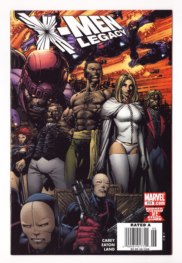 X-Men: Legacy Vol 1 210 VF+ (8.5) (2008) Newsstand