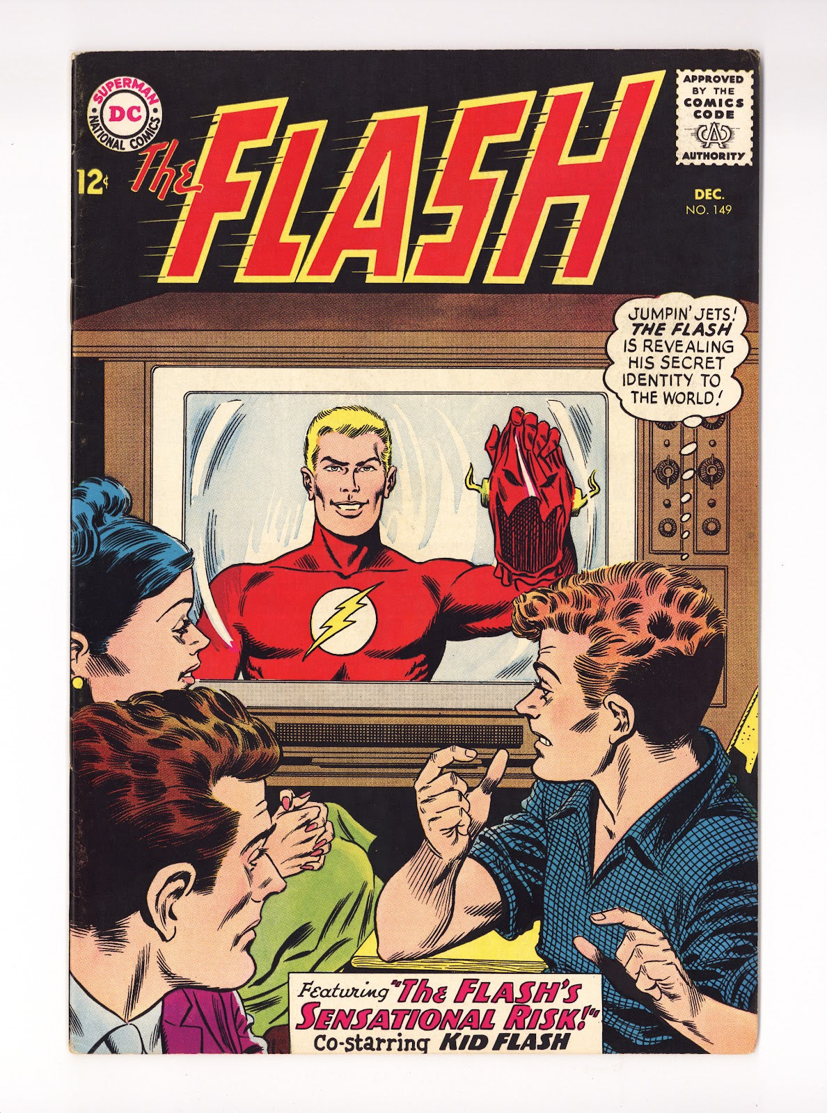 The Flash Vol 1 149  FN/VF (7.0)   (1964)     