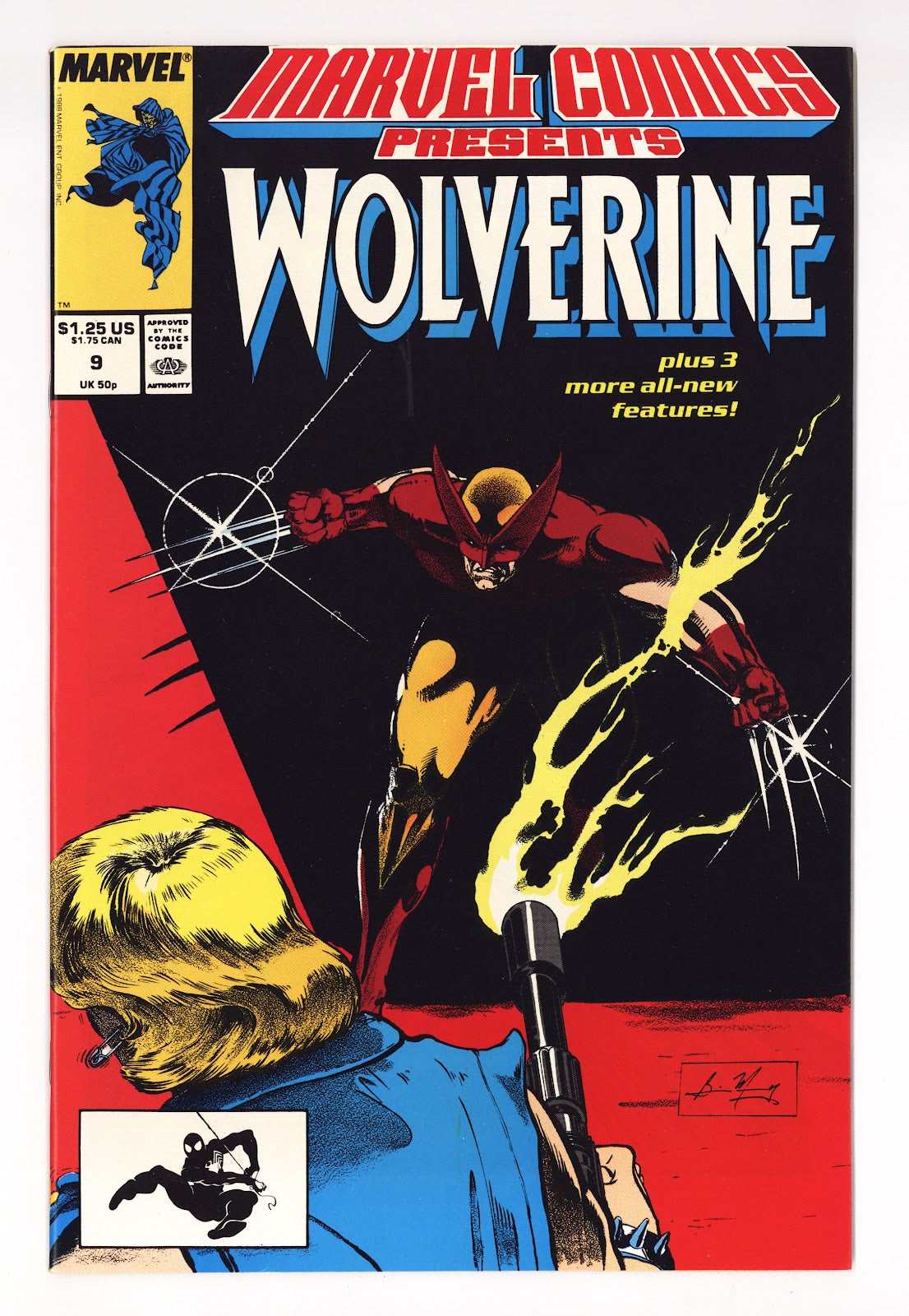 Marvel Comics Presents Vol 1 9 High Grade (1988) 