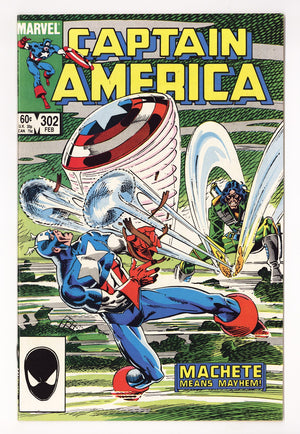 Captain America Vol 1 302 High Grade (1985) Direct