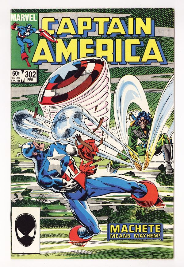 Captain America Vol 1 302 High Grade (1985) Direct