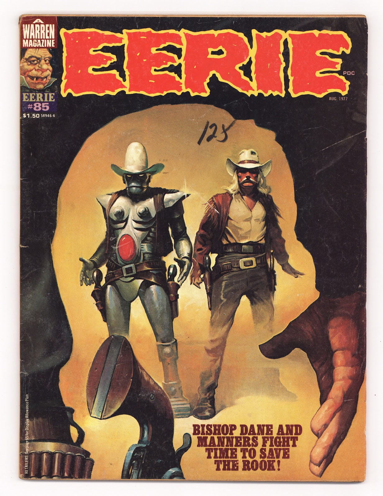 Eerie 85 Low Grade (1977) Canadian Price Variant 