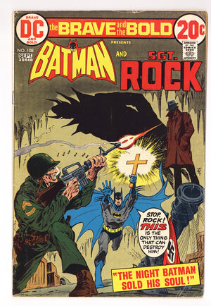 The Brave and the Bold Vol 1 108 Low Grade (1973)
