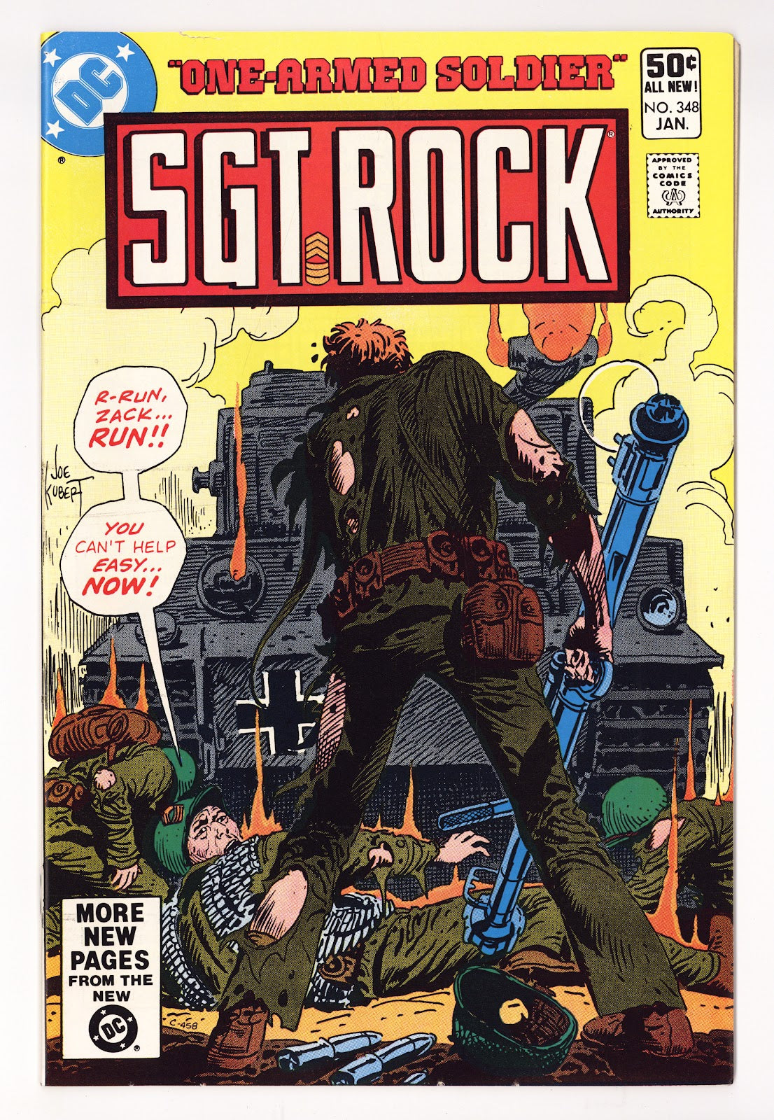 Sgt. Rock Vol 1 348  Mid Grade   (1981)     