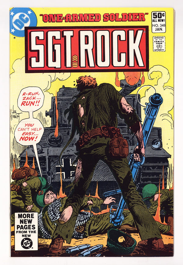 Sgt. Rock Vol 1 348  Mid Grade   (1981)