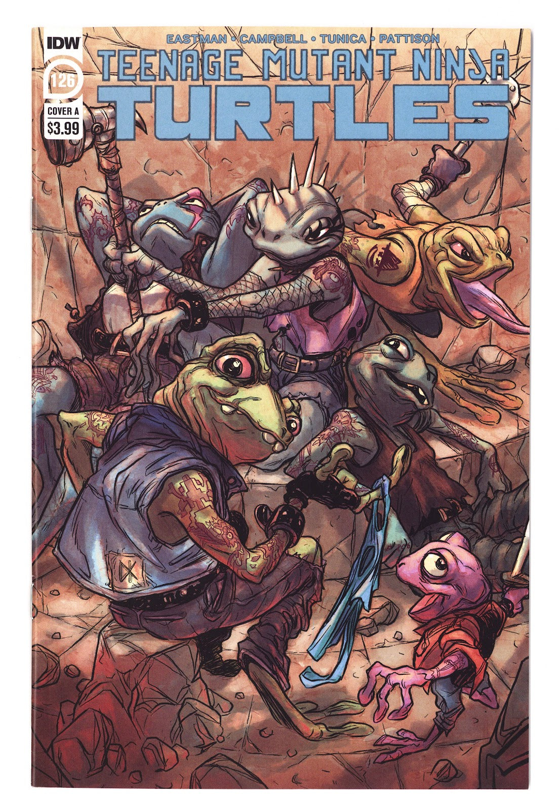 Teenage Mutant Ninja Turtles Vol 5 126 High Grade (2022) 