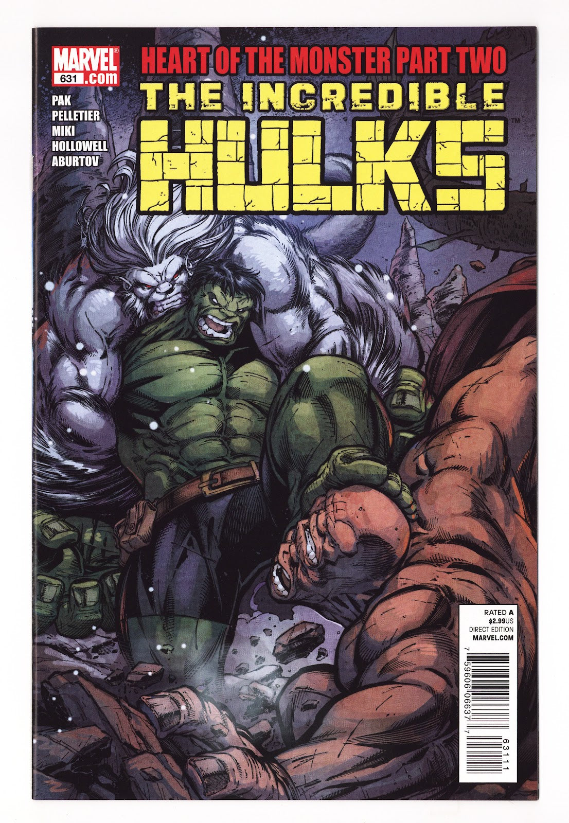 Incredible Hulks   631  High Grade   (2011)     