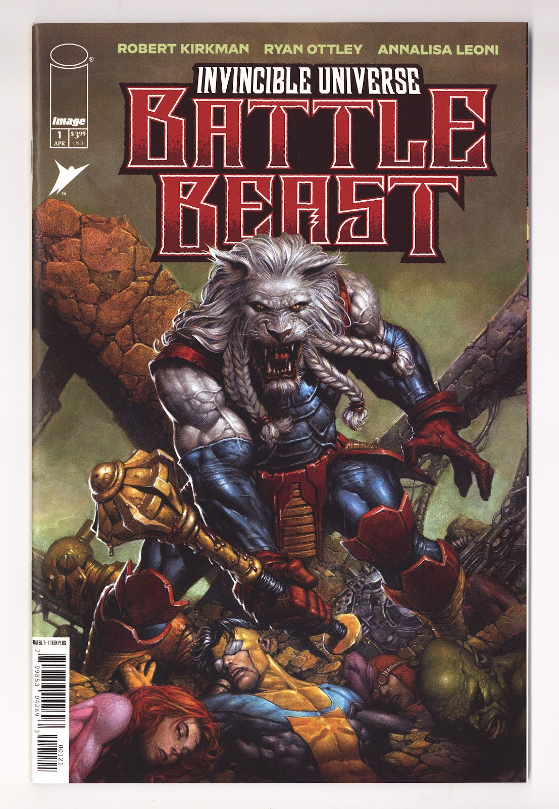 Invincible Universe: Battle Beast 1 High Grade (2025) Finch Variant 