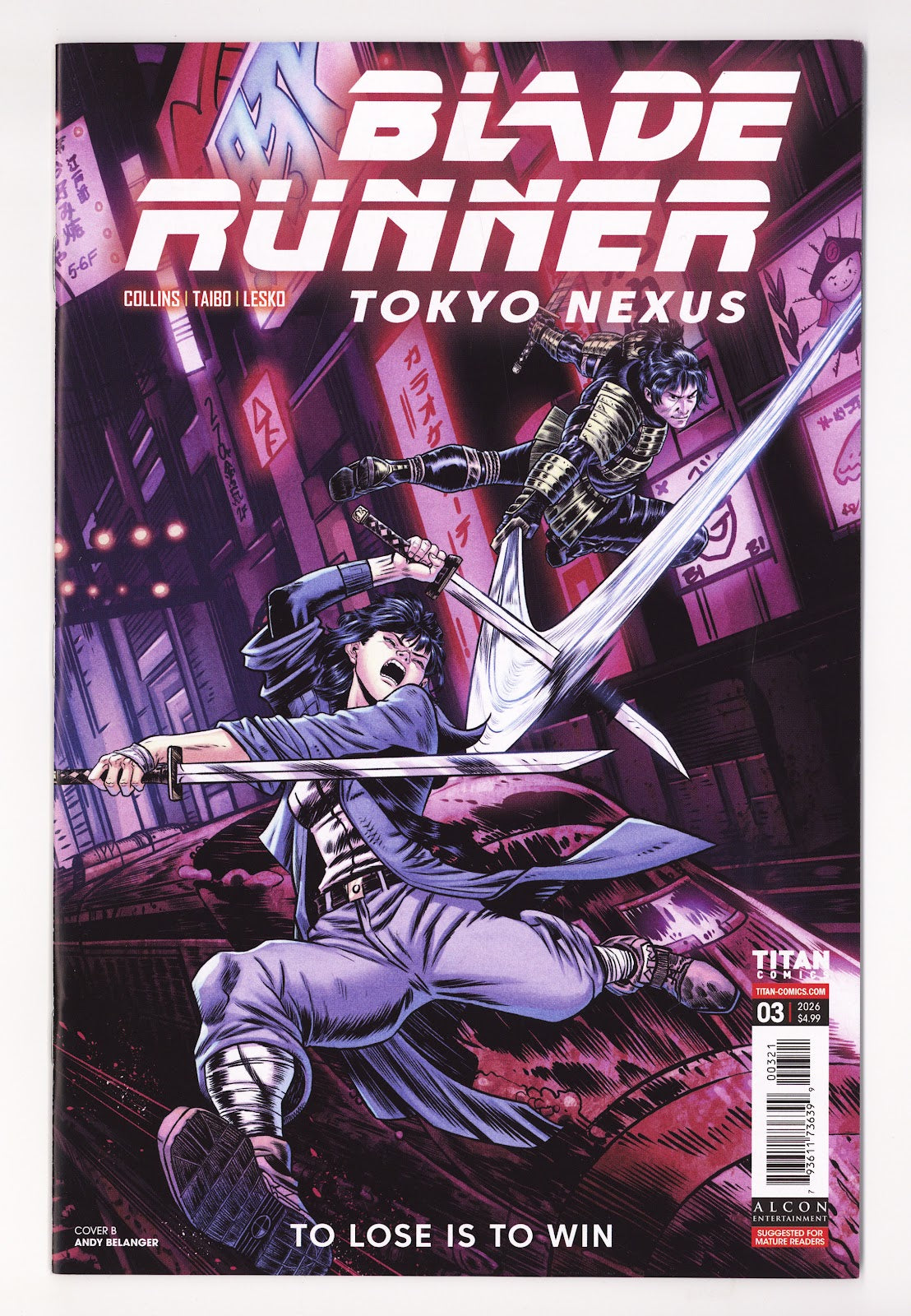 Blade Runner Tokyo Nexus To Lose Is To Win 3 Belanger Variant (2026)