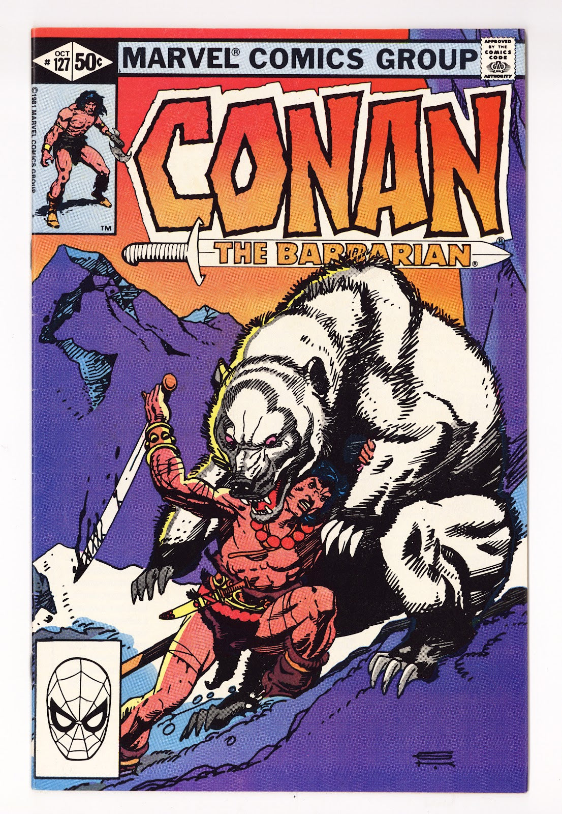 Conan the Barbarian Vol 1 127  Mid Grade   (1981)     