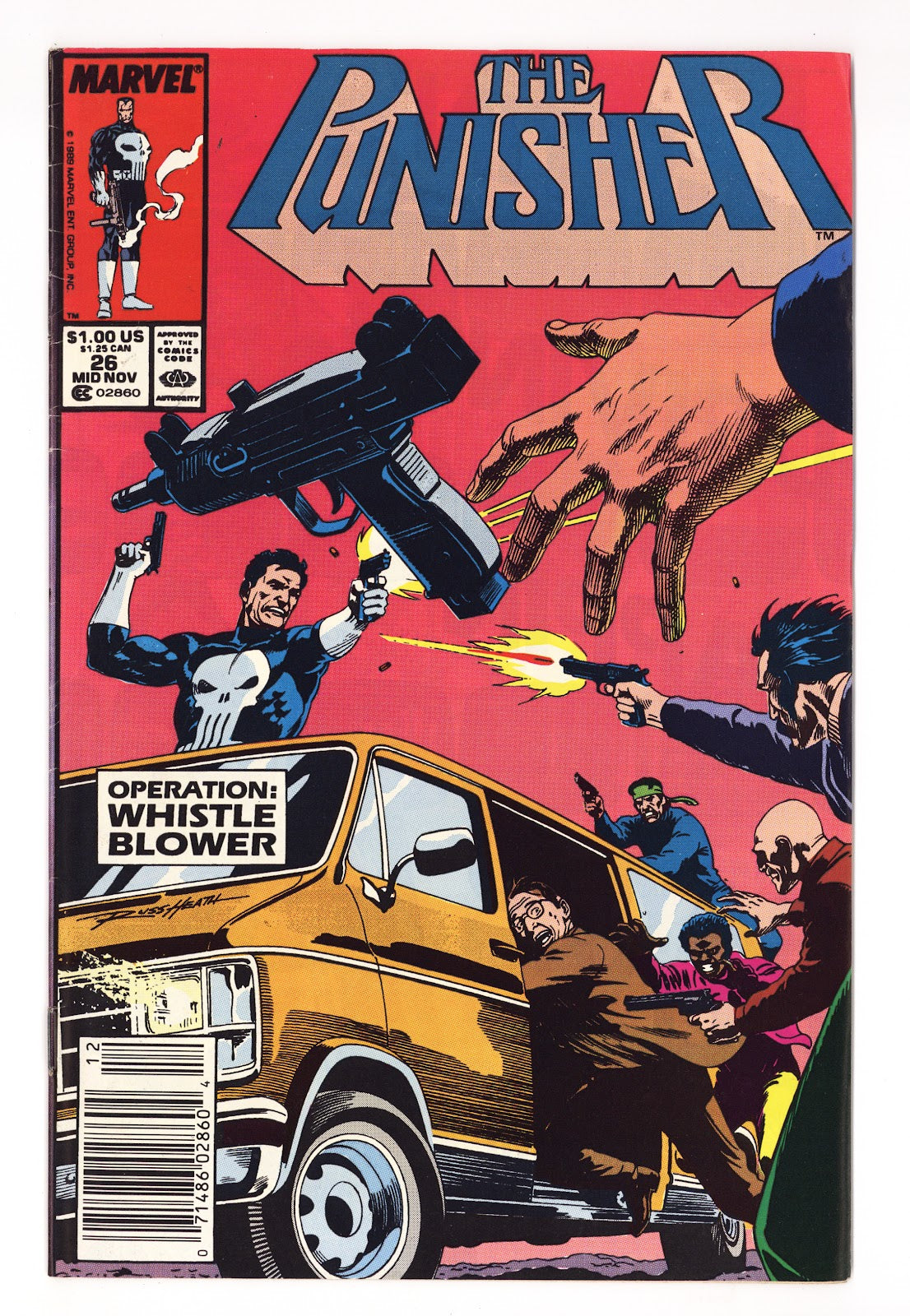 The Punisher Vol 2 26  Mid Grade   (1989)   Newsstand