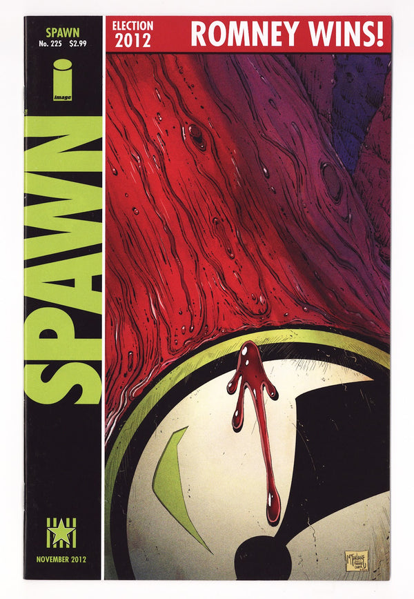 Spawn   225  VF+ (8.5) Romney Wins  (2012)