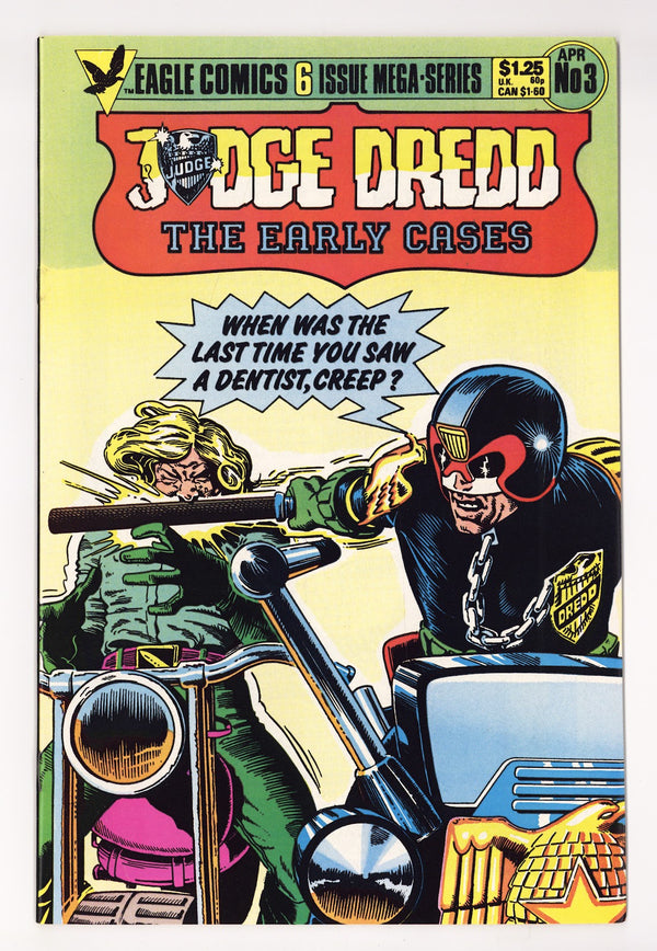 Judge Dredd: The Early Cases   3  High Grade   (1986)