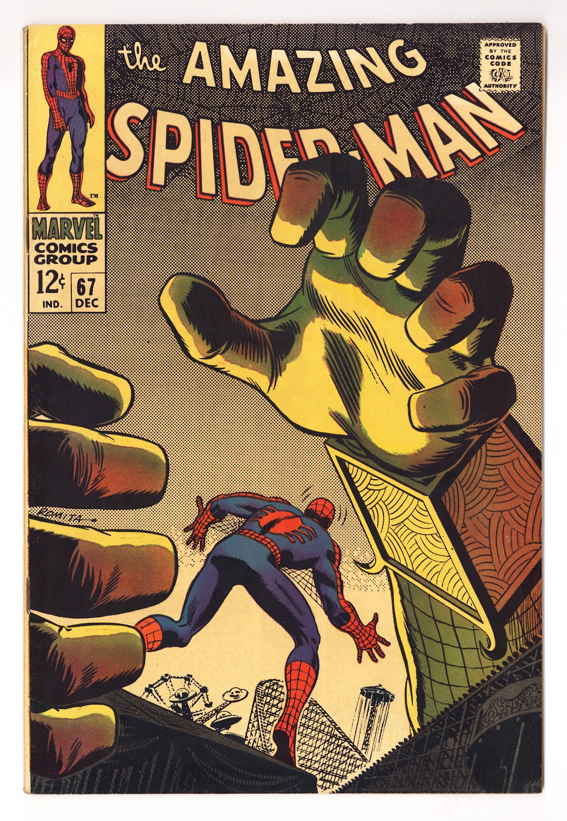 The Amazing Spider-Man Vol 1 67  FN/VF (7.0)   (1968)