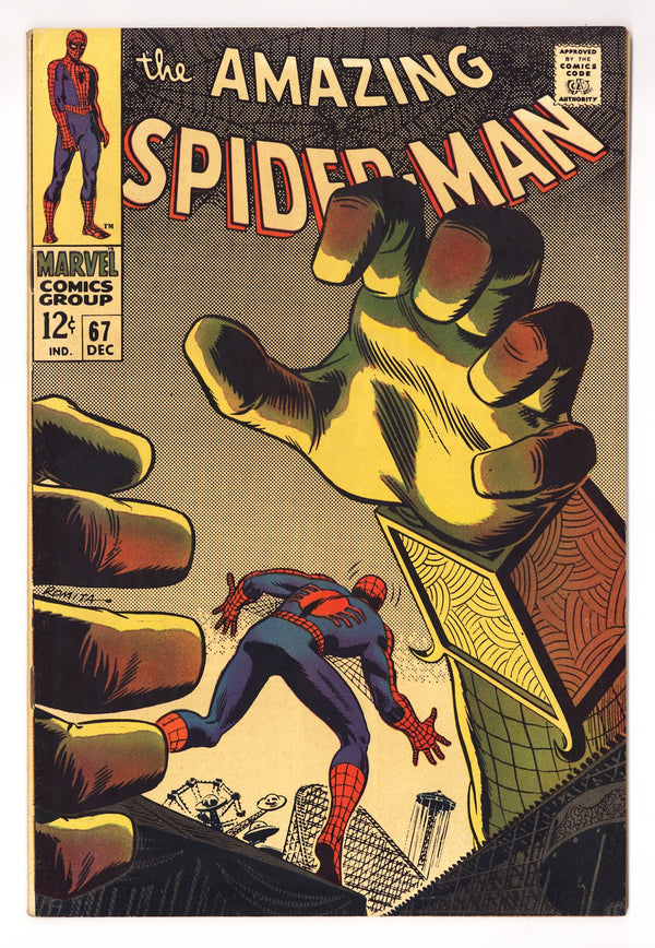 The Amazing Spider-Man Vol 1 67  FN/VF (7.0)   (1968)