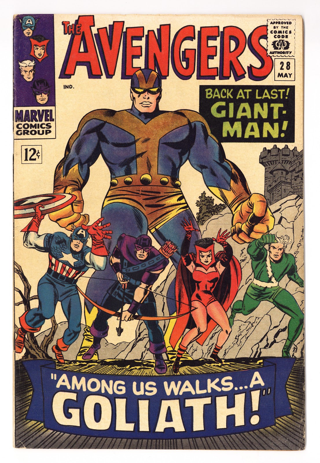 The Avengers Vol 1 28 FN- (5.5) (1966) 